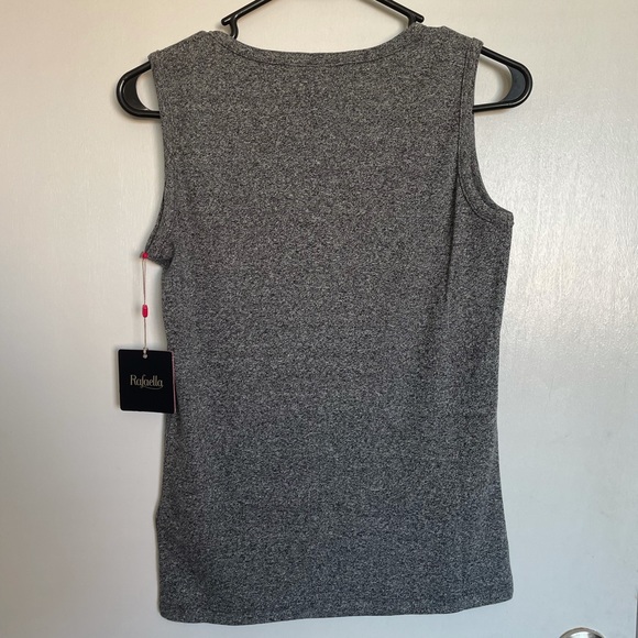 Rafaella Sleeveless Studded Top - Size XS - Picture 5 of 11